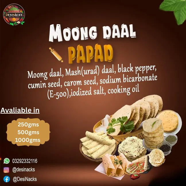 Moong Daal Papad