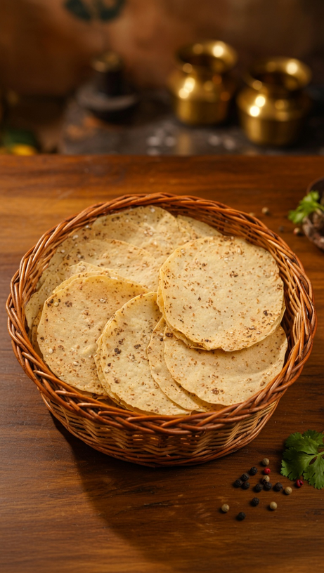 papad, snacks